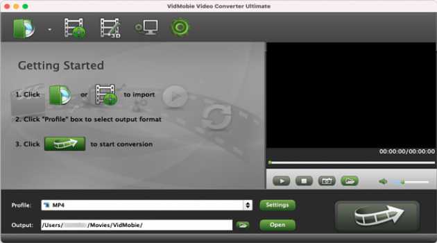 VidMobie Video Converter Ultimate Mac