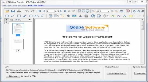 jPDFEditor for Linux