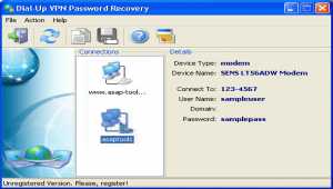 DialUp VPN Password Recovery