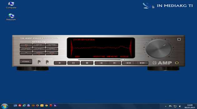 1X-AMP - Virtual Audio Player