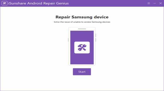 iSunshare Android Repair Genius