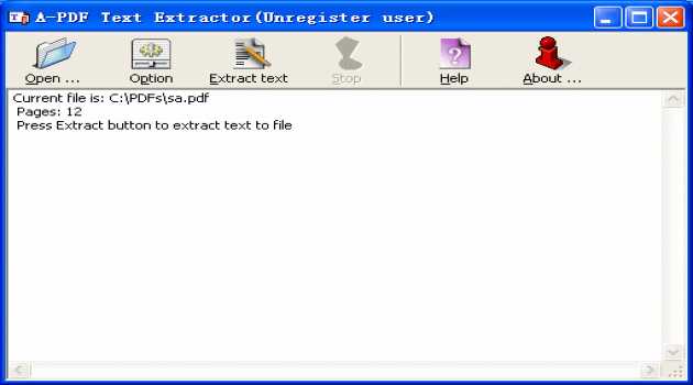 A-PDF Text Extractor
