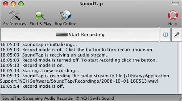 SoundTap Professional Edition for Mac