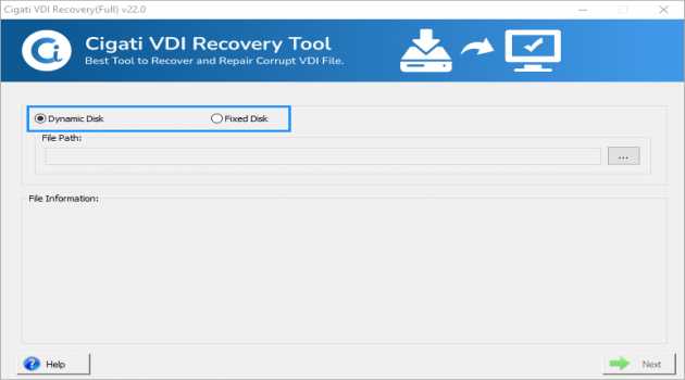 Cigati VDI Recovery Software