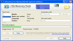 F-Recovery for MemoryStick