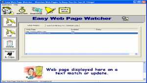 Easy Web Page Watcher